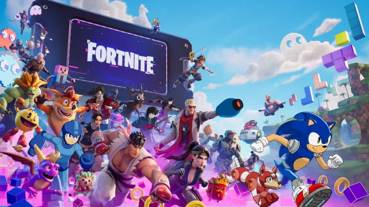 Картинка сообщения «Fortnite: «Контроль» уже здесь!» с экрана новостей игры