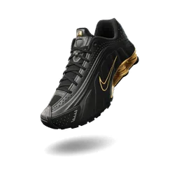 Nike Shox R4 'Black/Gold'
