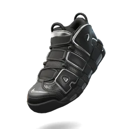 Nike Air More Uptempo 'Black/Silver'