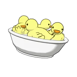 Кучка утят